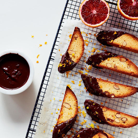 Blood Orange Zested Biscotti