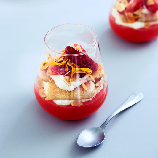 Blood Orange Trifle With Amaretto Mascarpone