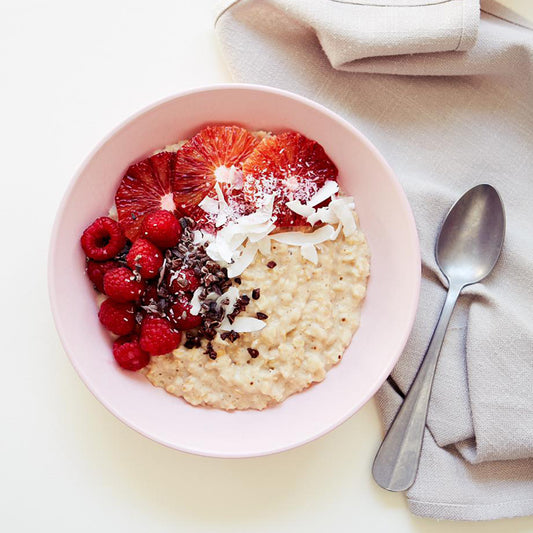 Chai Spiced Porridge With Blood Orange & Coconut