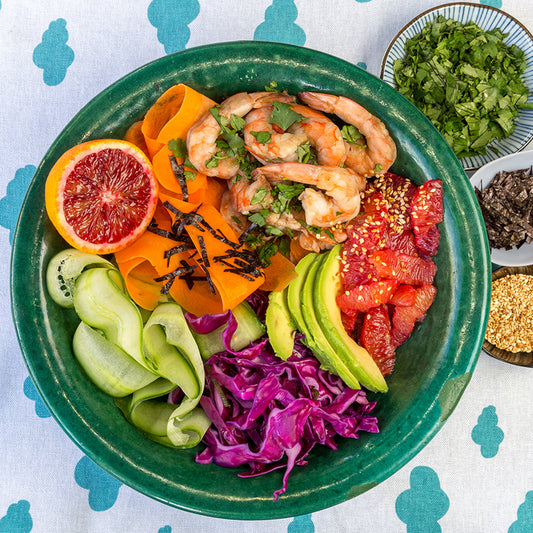 Blood Orange Poke Bowl From Womens Fitness